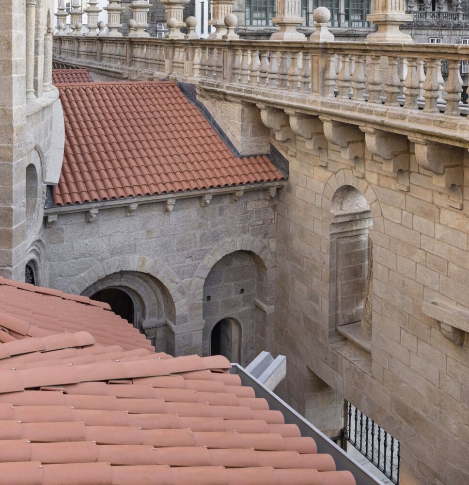 Arrokabe Arquitectos RESTAURACIÓN DE FACHADA QUINTANA, PATIOS Y TERRAZA DE LA GIROLA 5