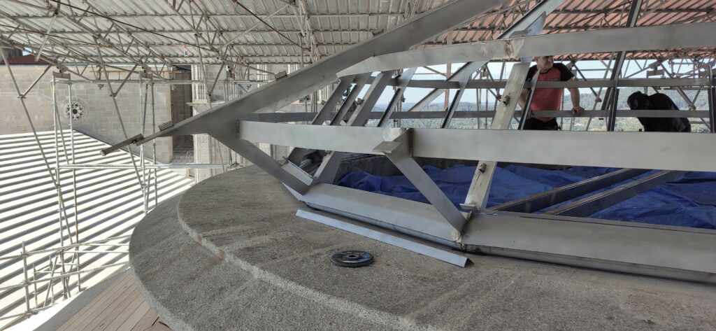 Arrokabe Arquitectos RESTAURACIÓN DE LA CUBIERTA DE LA CAPILLA DE LA COMUNIÓN 12